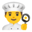 Эмодзи 👨‍🍳 Google