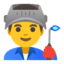 Эмодзи 👨‍🏭 Google