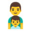 Эмодзи 👨‍👦 Google