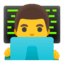 Эмодзи 👨‍💻 Google