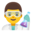 Эмодзи 👨‍🔬 Google