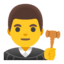 Эмодзи 👨‍⚖️ Google