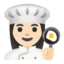 Эмодзи 👩🏻‍🍳 Google
