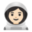 Эмодзи 👩🏻‍🚀 Google