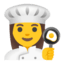 Эмодзи 👩‍🍳 Google