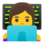 Эмодзи 👩‍💻 Google