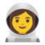 Эмодзи 👩‍🚀 Google