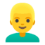 Эмодзи 👱‍♂️ Google