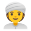 Эмодзи 👳‍♀️ Google