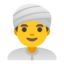 Эмодзи 👳‍♂️ Google