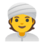 Эмодзи 👳 Google