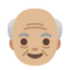 Эмодзи 👴🏼 Google