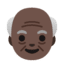 Эмодзи 👴🏿 Google