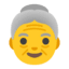 Эмодзи 👵 Google