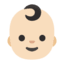Эмодзи 👶🏻 Google