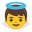 Эмодзи 👼 Google