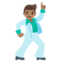 Эмодзи 🕺🏽 Google