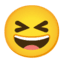 Эмодзи 😆 Google