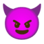 Эмодзи 😈 Google