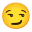 Эмодзи 😏 Google