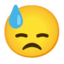 Эмодзи 😓 Google