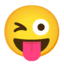Эмодзи 😜 Google
