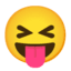 Эмодзи 😝 Google