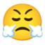 Эмодзи 😤 Google