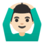 Эмодзи 🙆🏻‍♂️ Google