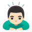 Эмодзи 🙇🏻‍♂️ Google