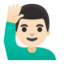 Эмодзи 🙋🏻‍♂️ Google
