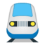 Эмодзи 🚆 Google