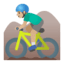 Эмодзи 🚵🏼‍♂️ Google