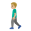 Эмодзи 🚶🏼‍♂️ Google
