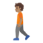 Эмодзи 🚶🏽 Google