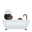 Эмодзи 🛀🏿 Google