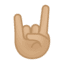 Эмодзи 🤘🏼 Google