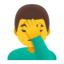 Эмодзи 🤦‍♂️ Google