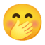 Эмодзи 🤭 Google