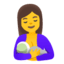 Эмодзи 🤱 Google