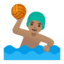Эмодзи 🤽🏽‍♂️ Google