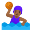 Эмодзи 🤽🏾‍♀️ Google
