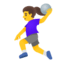 Эмодзи 🤾‍♀️ Google