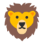 Эмодзи 🦁 Google