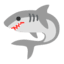 Эмодзи 🦈 Google