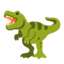 Эмодзи 🦖 Google