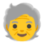 Эмодзи 🧓 Google