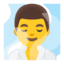 Эмодзи 🧖‍♂️ Google