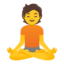 Эмодзи 🧘 Google