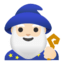 Эмодзи 🧙🏻‍♂️ Google